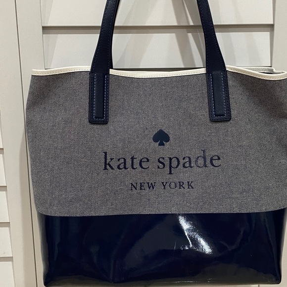 Kate Spade Denim Market Tote - Picture 2 of 8